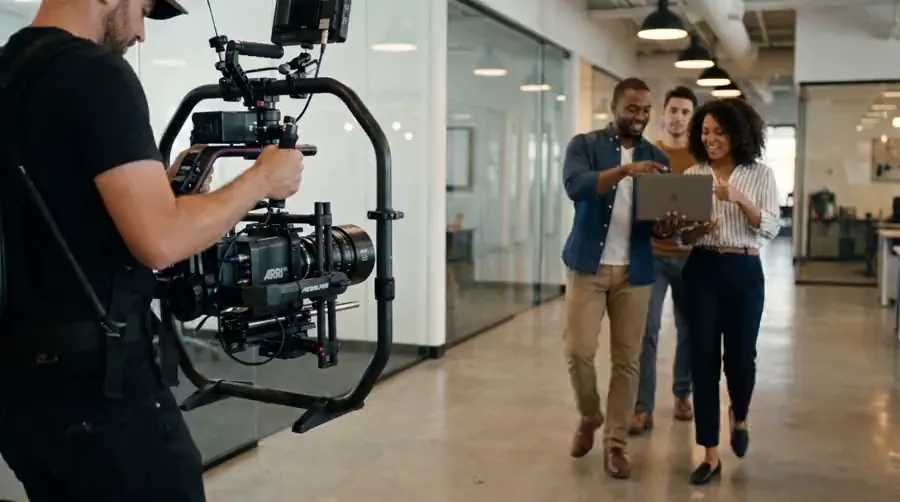 Recruiting brand story shoot