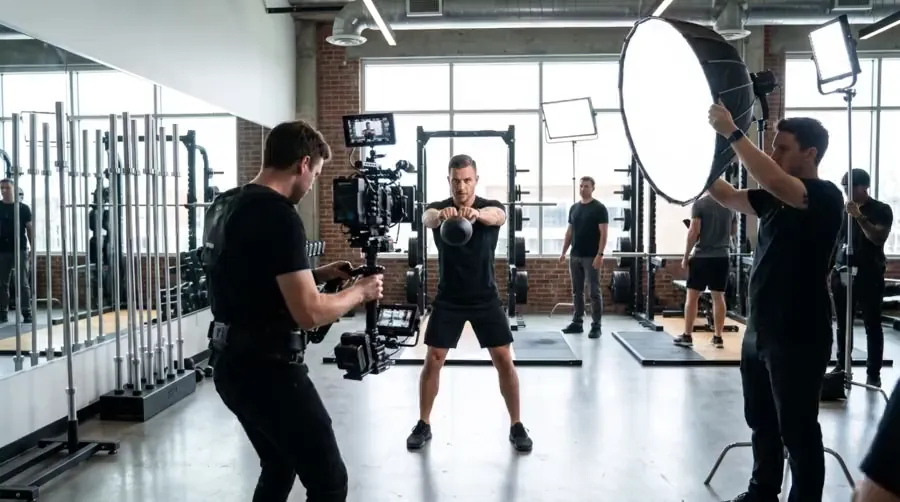 Social campaign vertical video shoot
